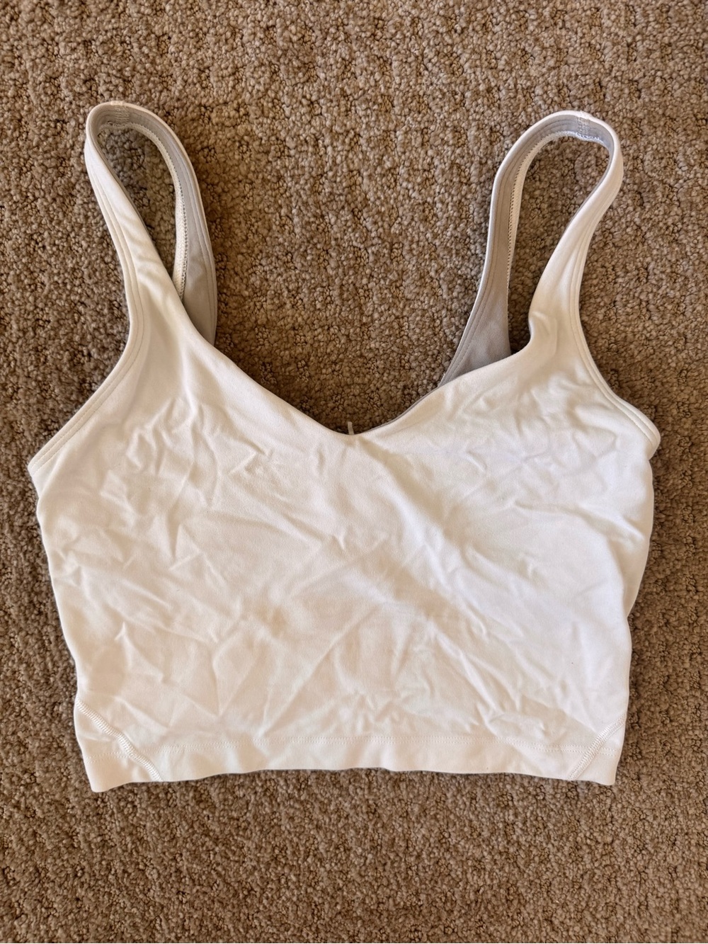 White Lululemon AlignTank Top